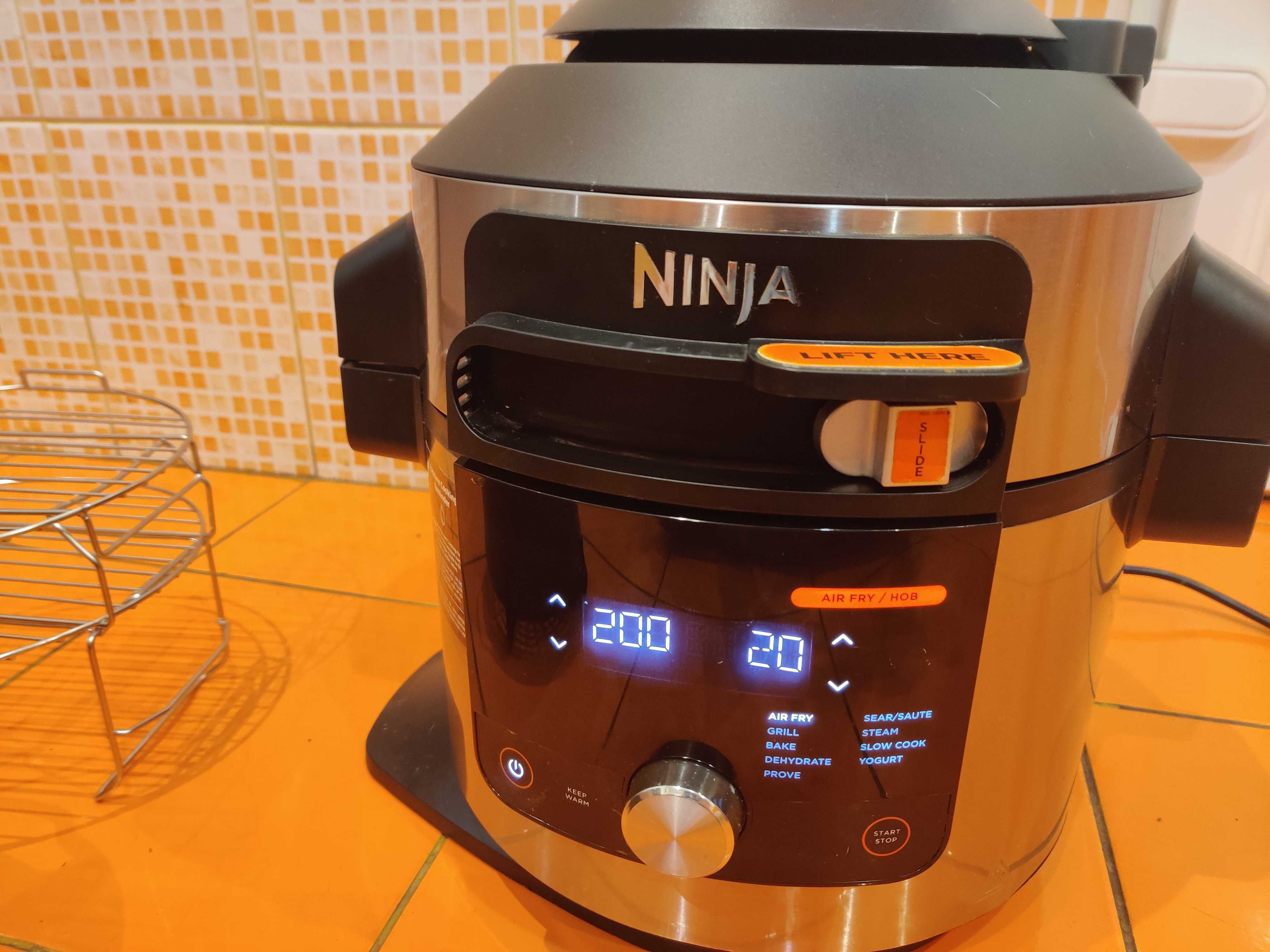 Ninja OL750UK Foodi MAX 15-in-1 SmartLid Multi-Cooker air fry presiune