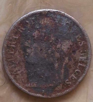 Белгийско Конго - 1 франк, 1920 г. - 24m