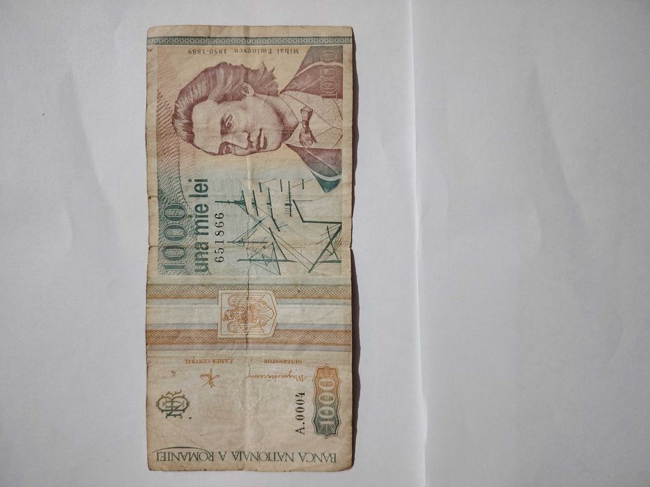 Bacnota 1000 lei an 1993