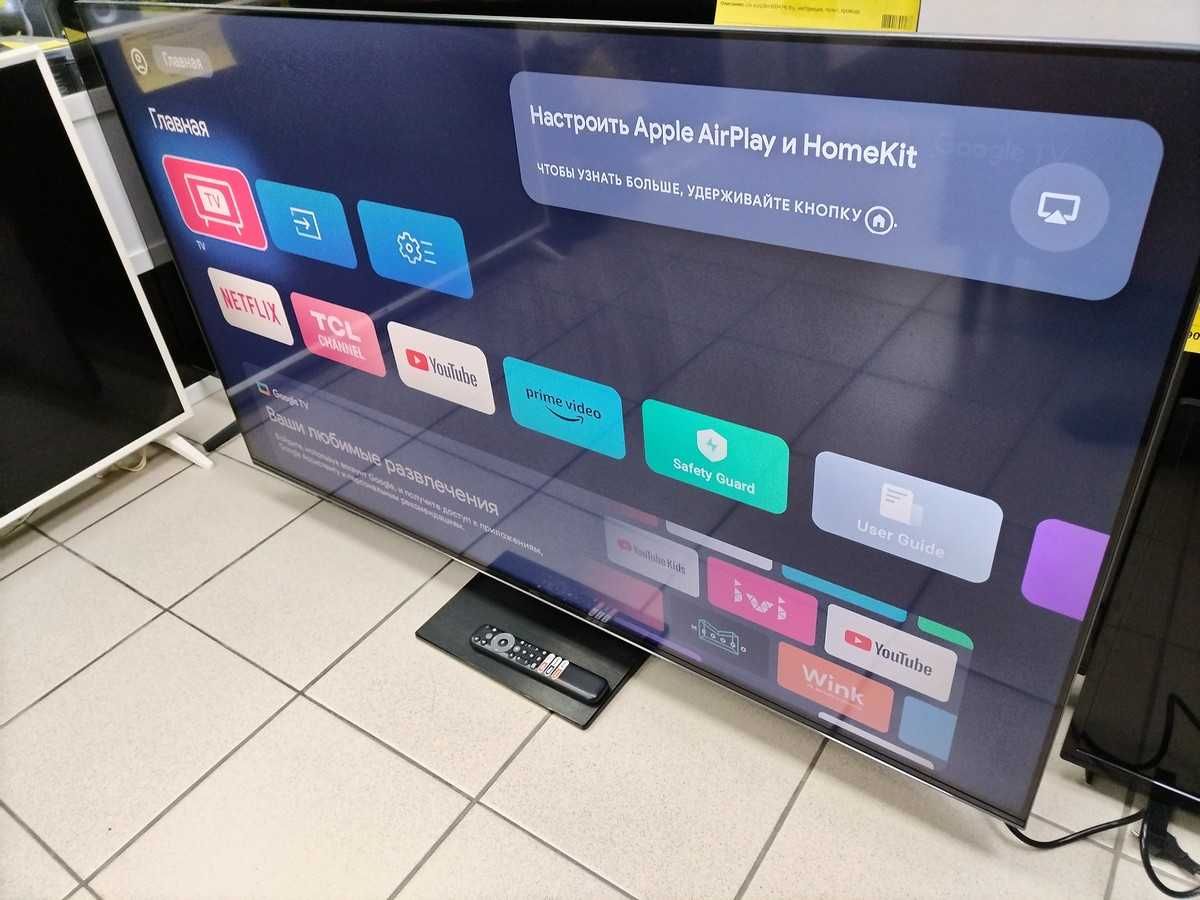 Tелевизор  TCL /65/  4K HDR Google TV Самая Последная Модель 2025 года