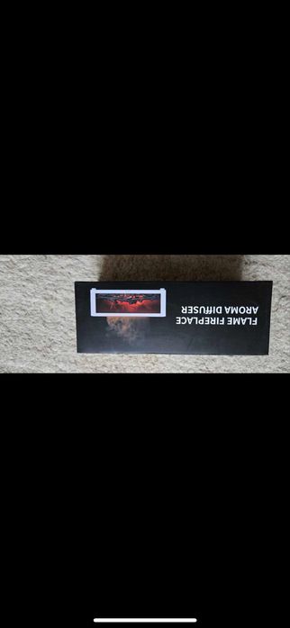 Semineu, umidificator cu flacara cu ultrasunete