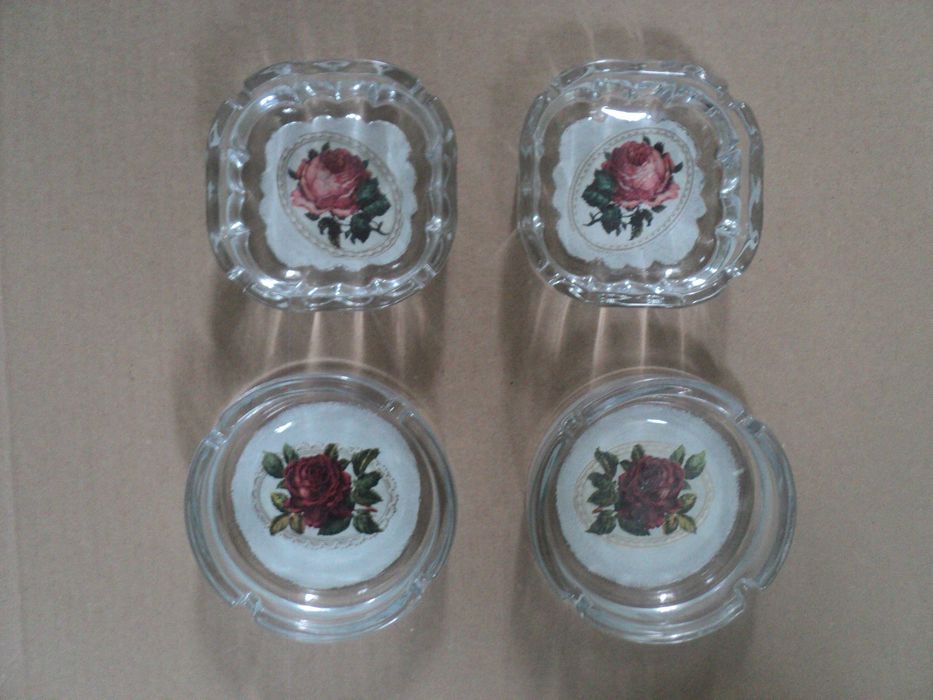 Стъкло - фруктиера - пепелници