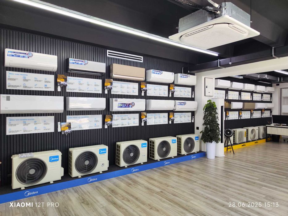 Кассетный кондиционер Midea Kita-48000 Inverter | Установка | Гарантия