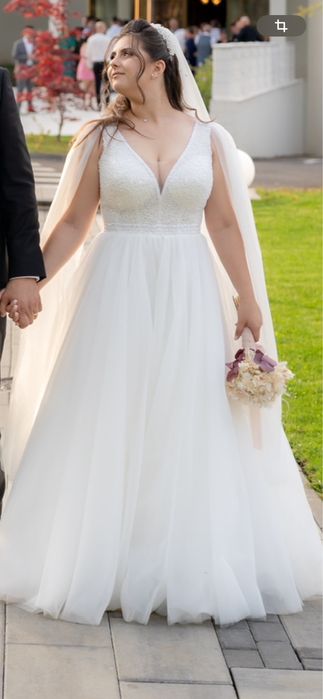 Rochie de mireasa stil printesa