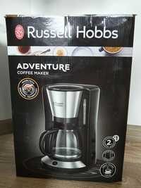 Aparat de cafea esspresor Russell Hobbs adventure coffee maker nou