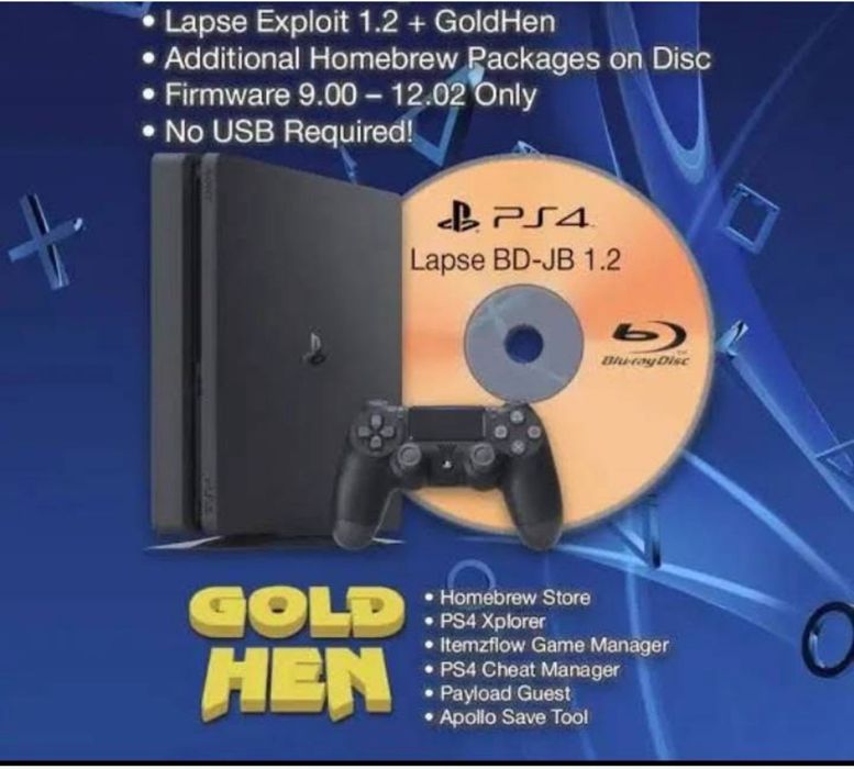 Blu Ray CD modare PS4