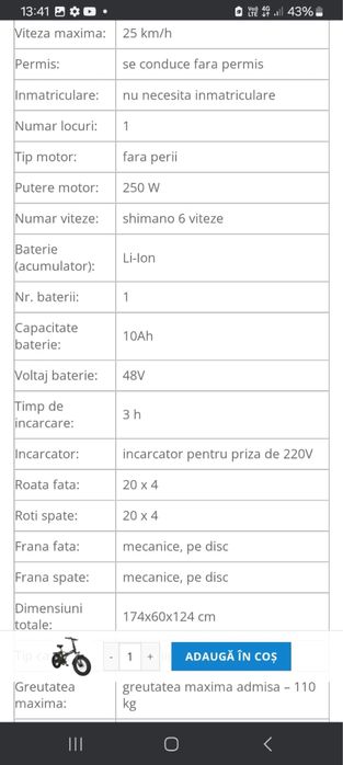 Bicicleta electrica