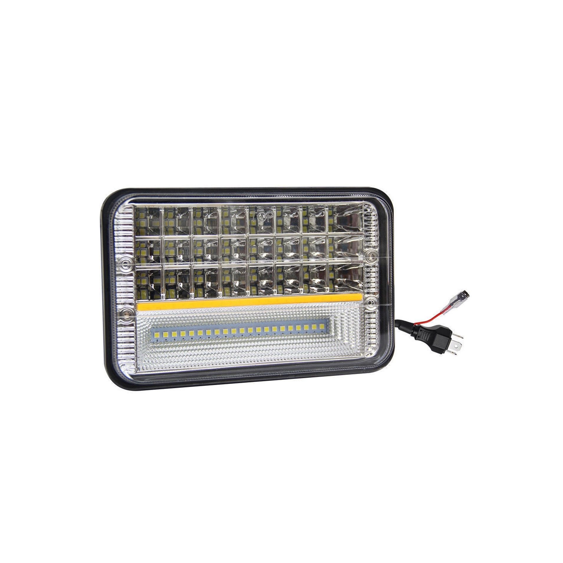 Proiector LED cu DRL 45W 2 faze 12/24V AL-010720-7
