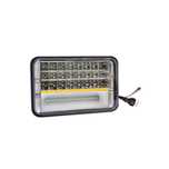Proiector LED cu DRL 45W 2 faze 12/24V AL-010720-7