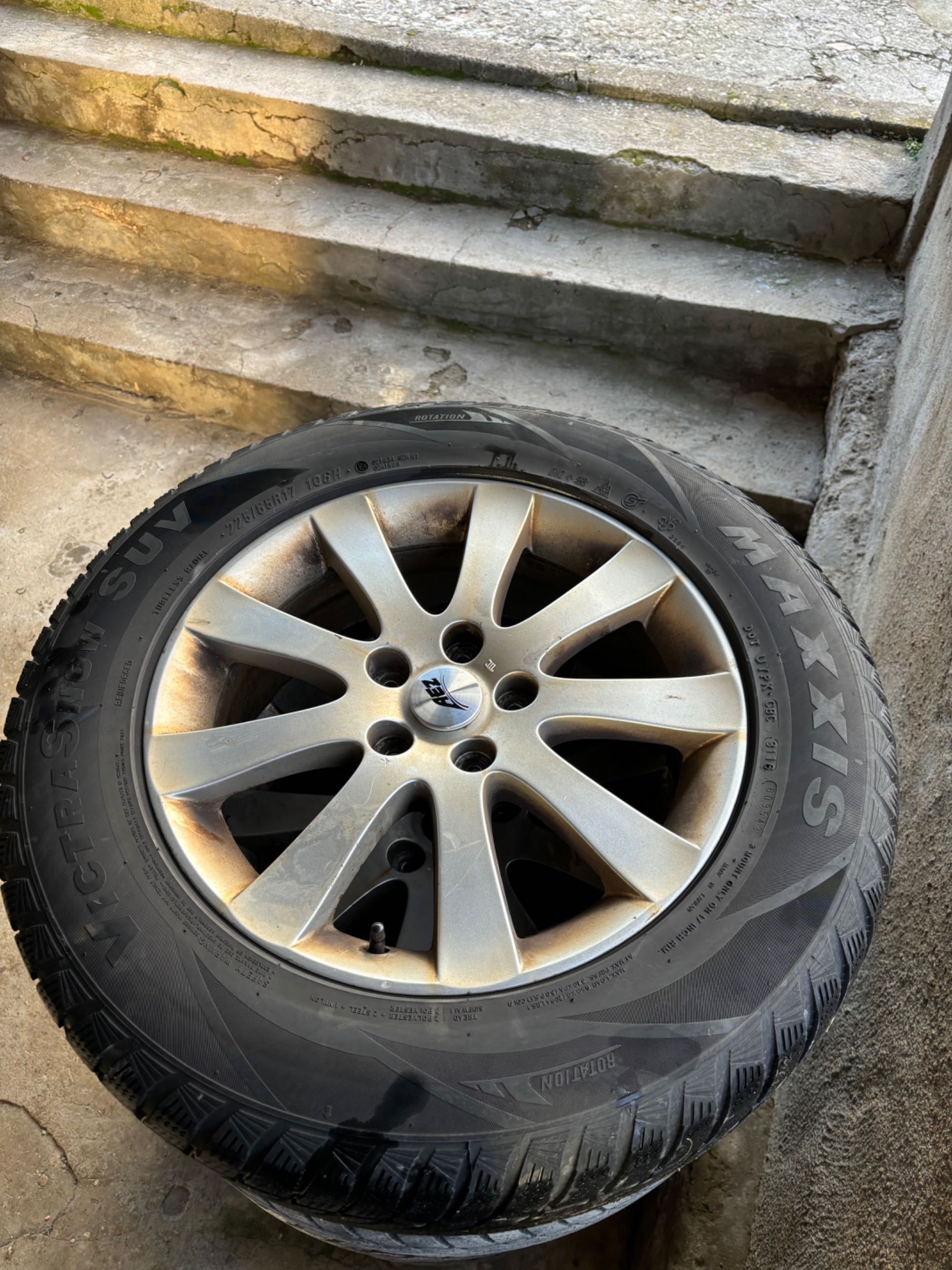 Алуминиеви Джанти с зимни гуми 17” 5x114,3 Suzuki, Toyota,Honda,Nissan
