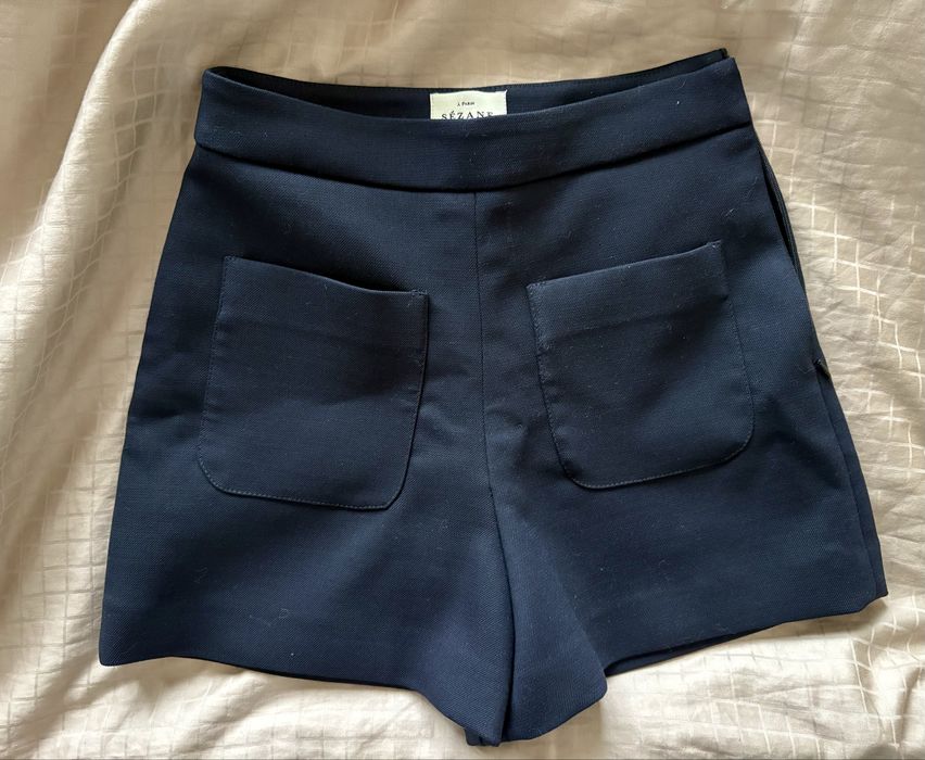 Sezane вълнени панталонки, 36 (S) (sandro)