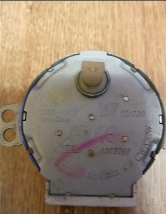 Motoras platan pentru cuptor cu microunde 220 V / 4W / 5 rpm