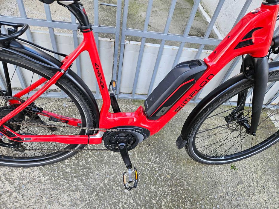 Електрически карбонов велосипед 28 цола SIMPLON-шест месеца гаранция