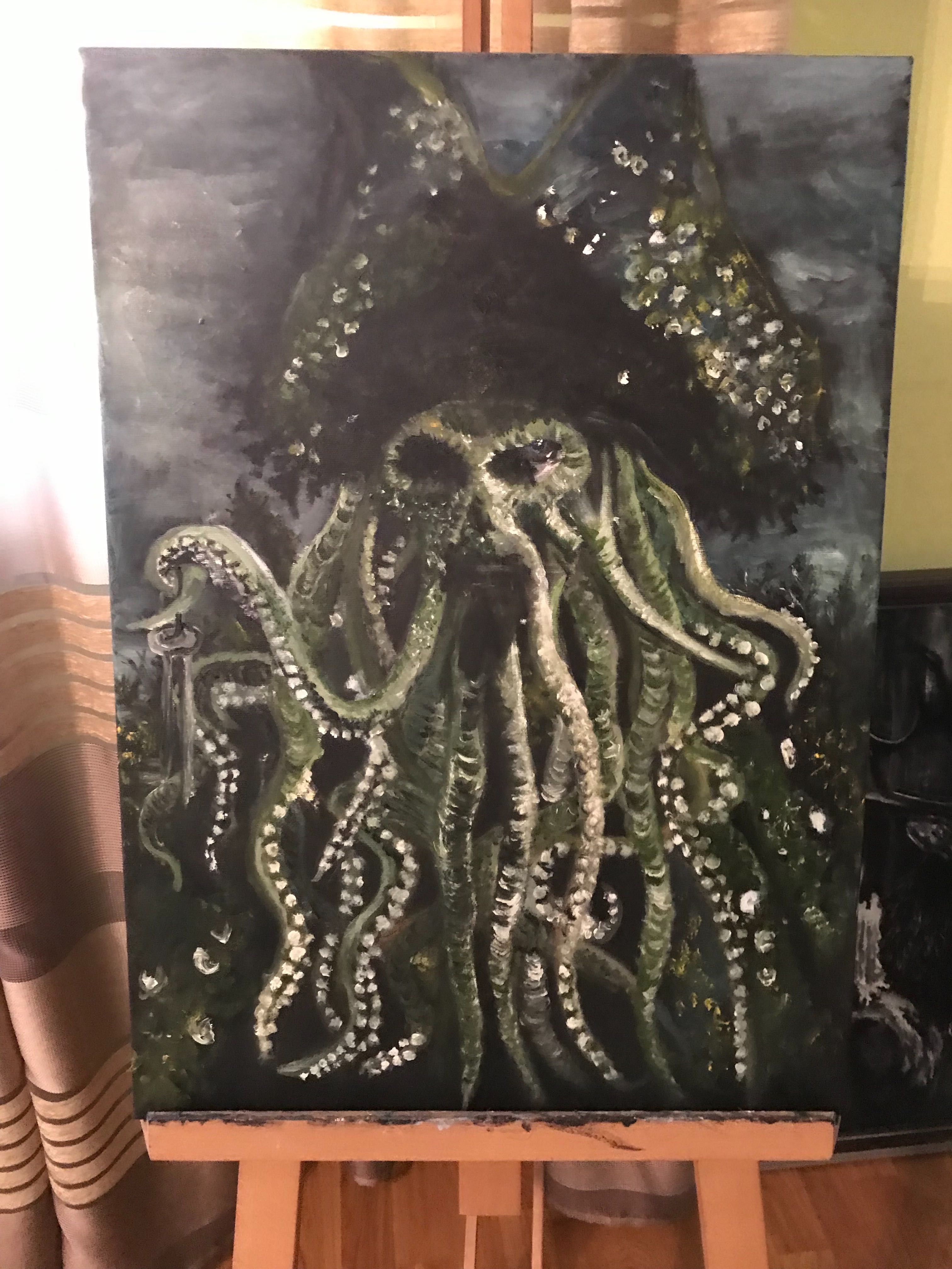 Tablou original Pirates of the Caribbean - Davy Jones