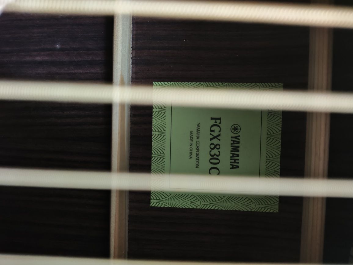 гитара Yamaha fgx 830c