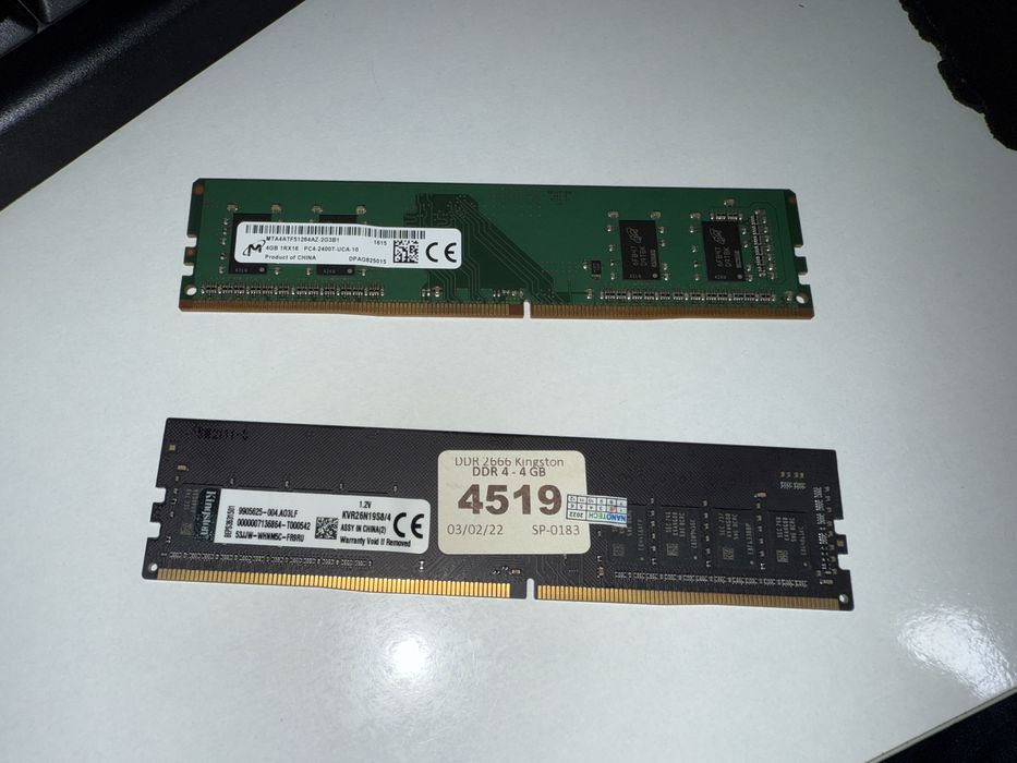 Оператив хотира “kingston” DDR4 4гб 2666