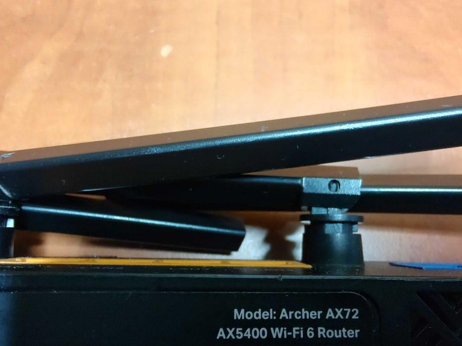 Router Wi-Fi 6 TP-LINK ARCHER AX72 2.4 GHz 5 GHz 574 Mbps + 4804 Mbps