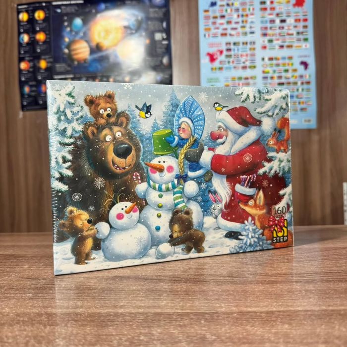 Пазлы, 160 деталей