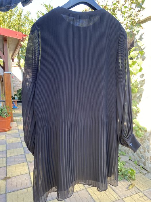 Rochita din voal, culoare negru, marimea XS