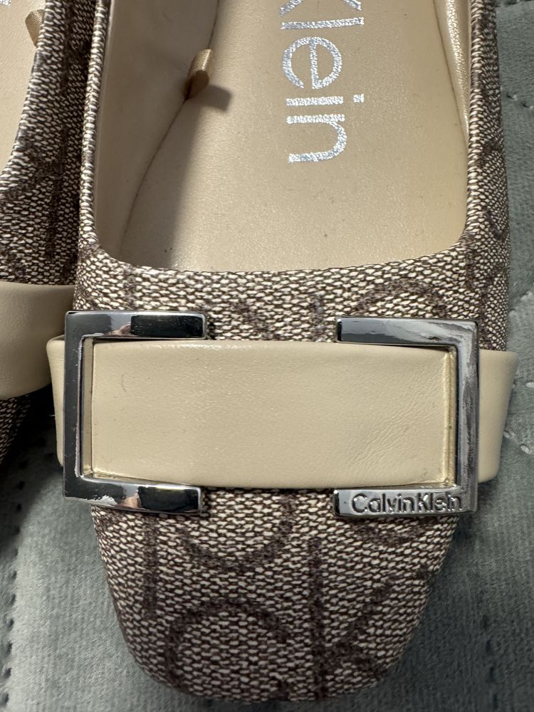 Pantofi, balerini, Calvin Klein, marimea 36.5, NOI