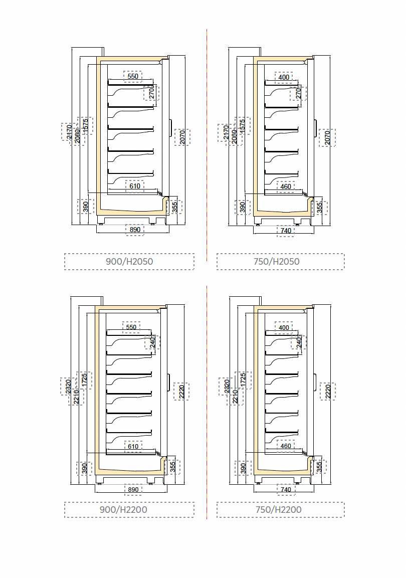 Vitrina Congelare Germania/ -15 -24C/ Agregat Extern /320cm/ NOU