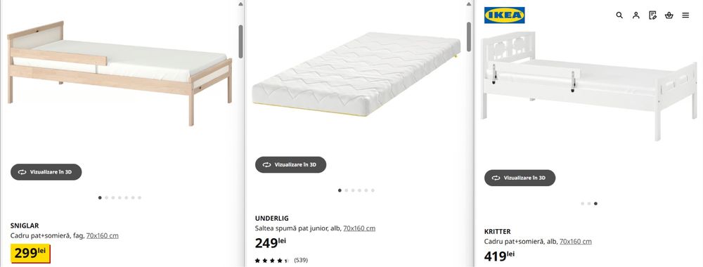 Pat copii Ikea Kritter