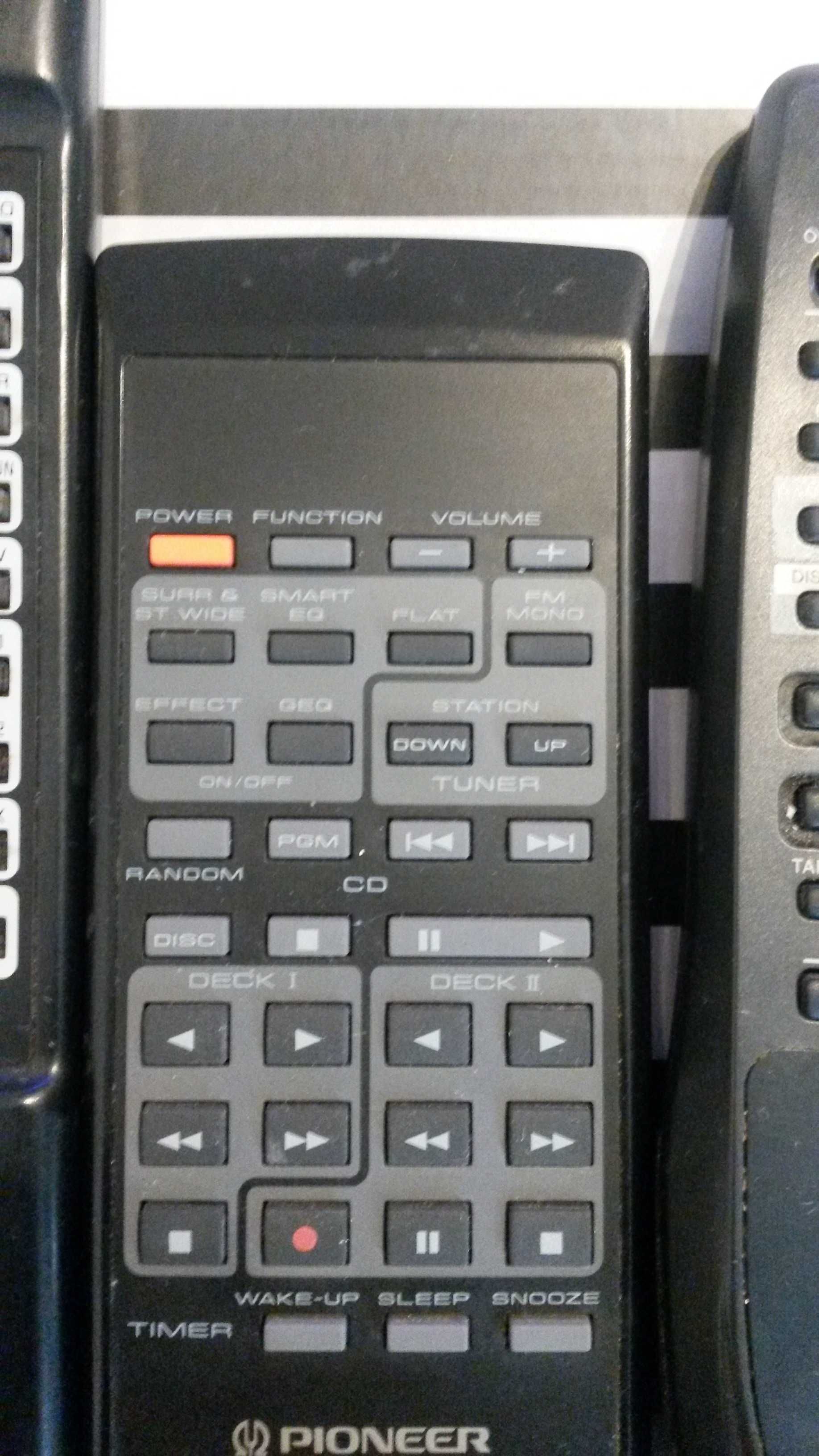 Telwcomenzi audio Yamaha Pioneer Akai