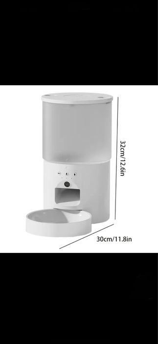 Dispenser/Hranitor Inteligent cu Camera HD Pt Caini si Pisici/NOU