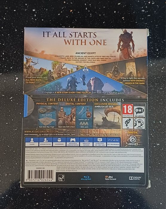Assassin's Creed Origins Deluxe Edition PS4