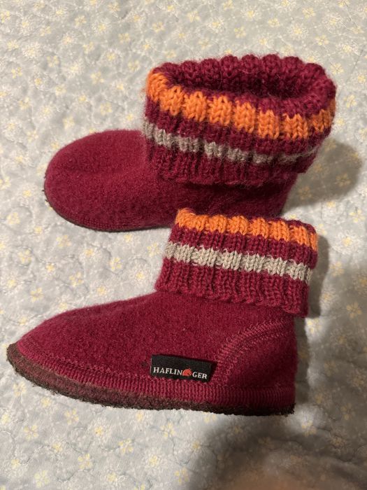 Papuci casa lana Halfinger 27