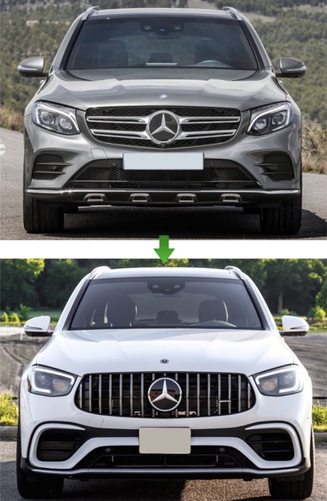 Mercedes Benz GLC 63 обвес 2023 restyling