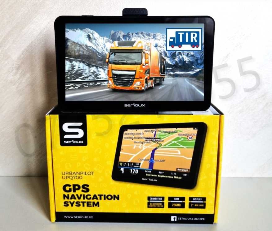 Navigatie - GPS SERIOUX 7"UrbanPilot,16GB,Camion,Truck,TIR,Auto. NOU