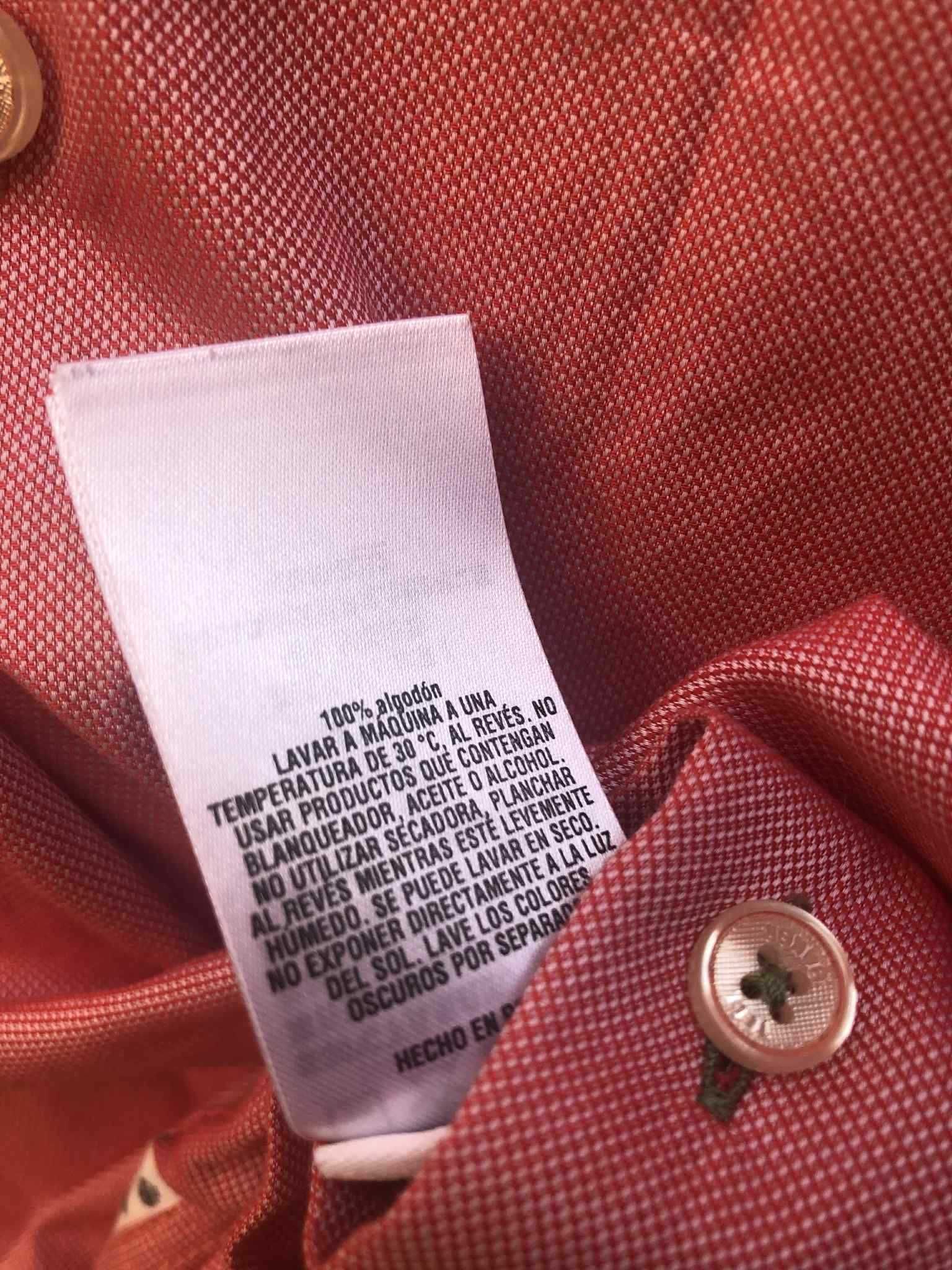 Cămașă Ted Baker – mărimea L – roz, mânecă scurtă