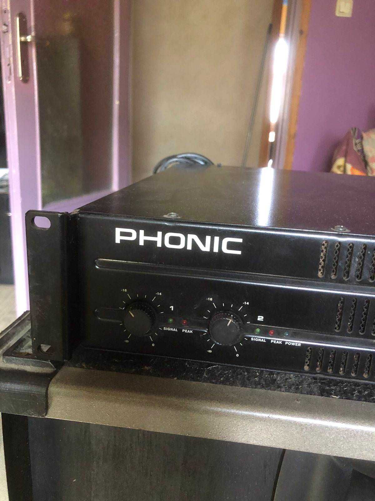 Hi-Fi тонколони 2 броя x 500 W, със стъпало Phonic /max 1500/