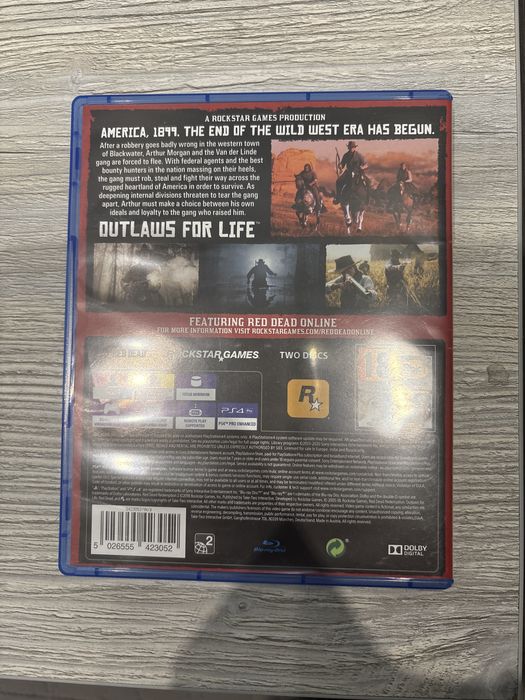 Игра Red Dead Redemption 2 за PS4