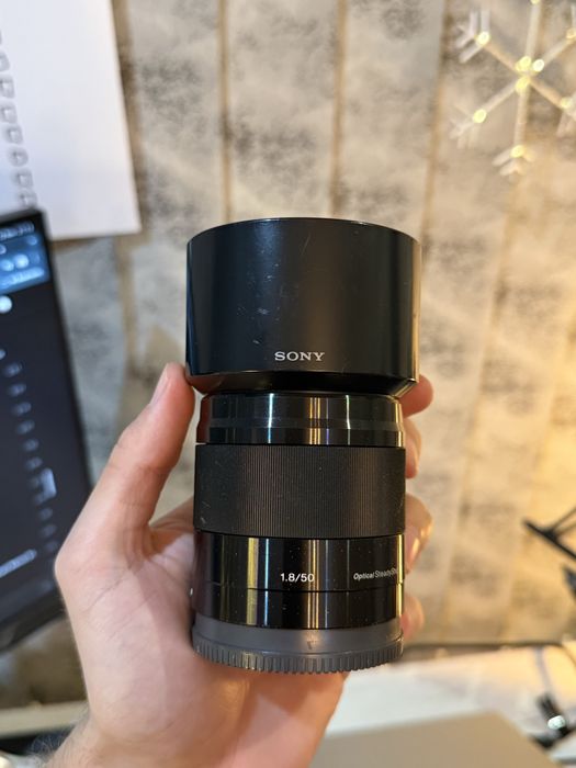 Обектив Sony 50mm 1.8 E