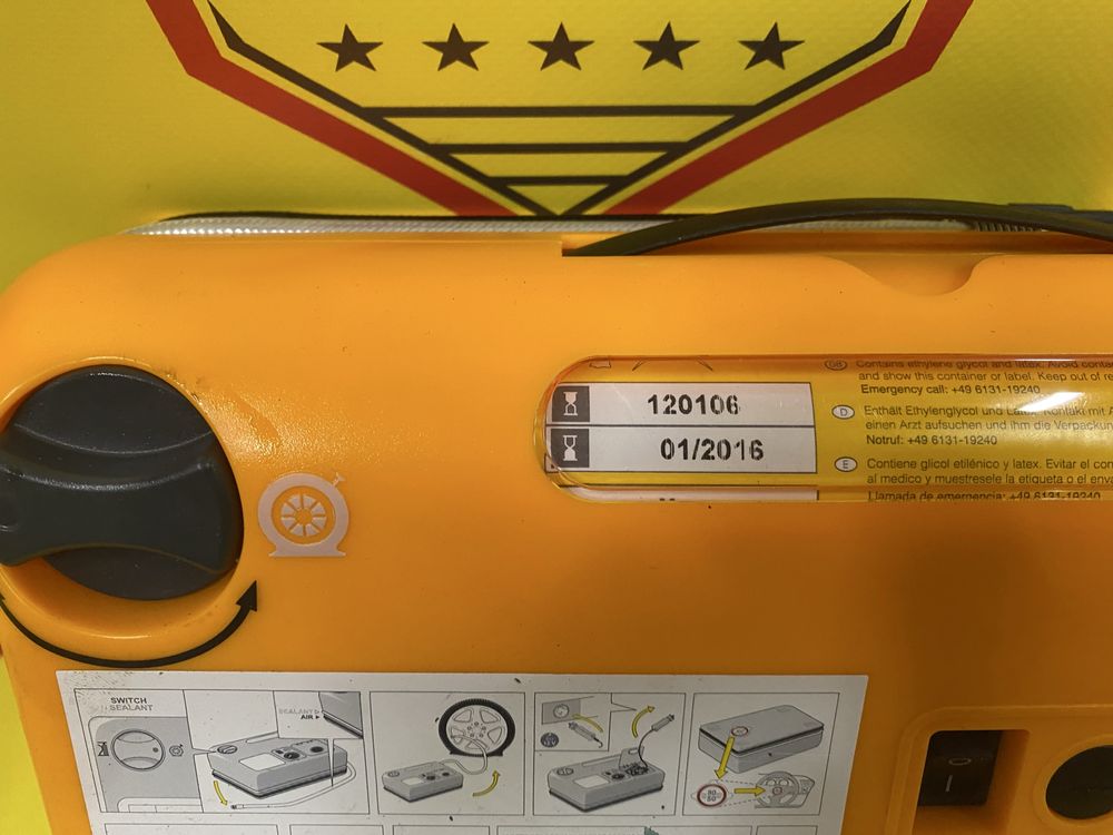 Compresor auto umflat roti kit pana original Peugeot 180w