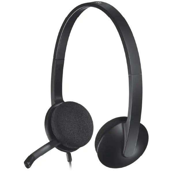 Logitech H340  цифровая  гарнитура для работы, учебы и общения!