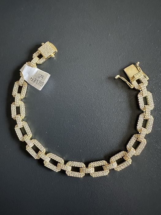 Bratara din argint rodiat auriu!!