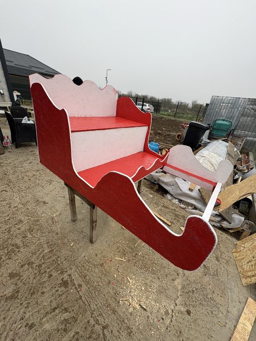 Sanie decorativă de exterior – perfectă pentru Crăciun!