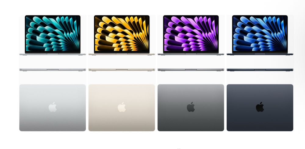 Yangi MacBook Air M3 13.6  dyum 2024  sotiladi narxi: 799$