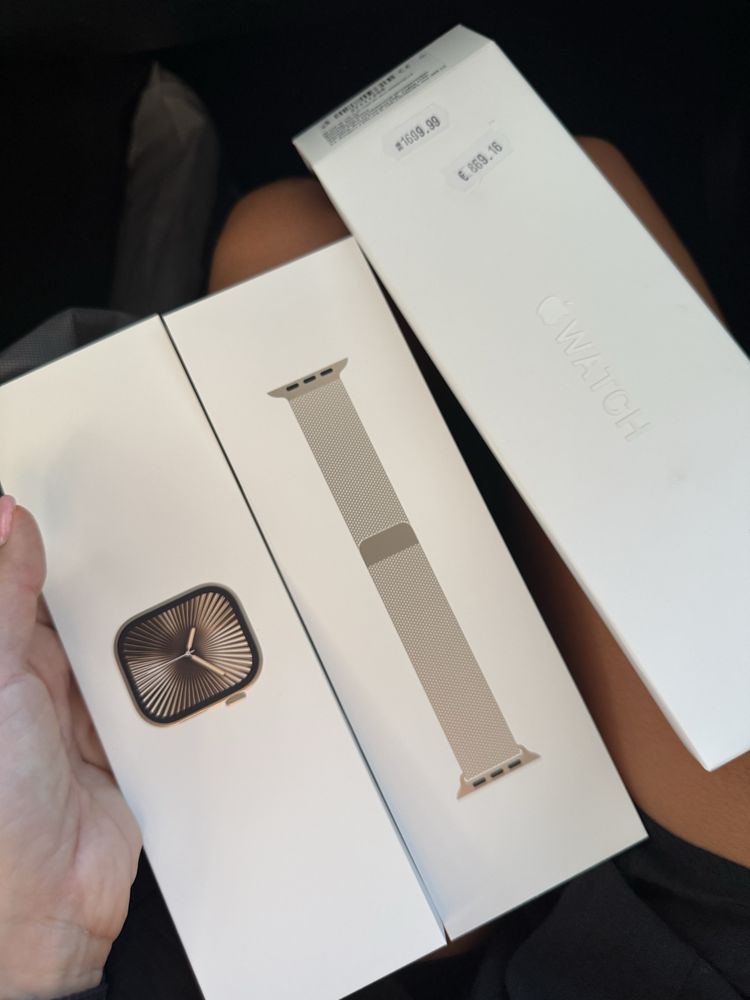 Apple whach S 10. 46 mm gold mil lp