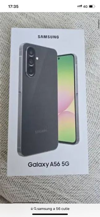 Samsung A 56 5G ! Nou! Nu trimit in tara ! Doar in constanta
