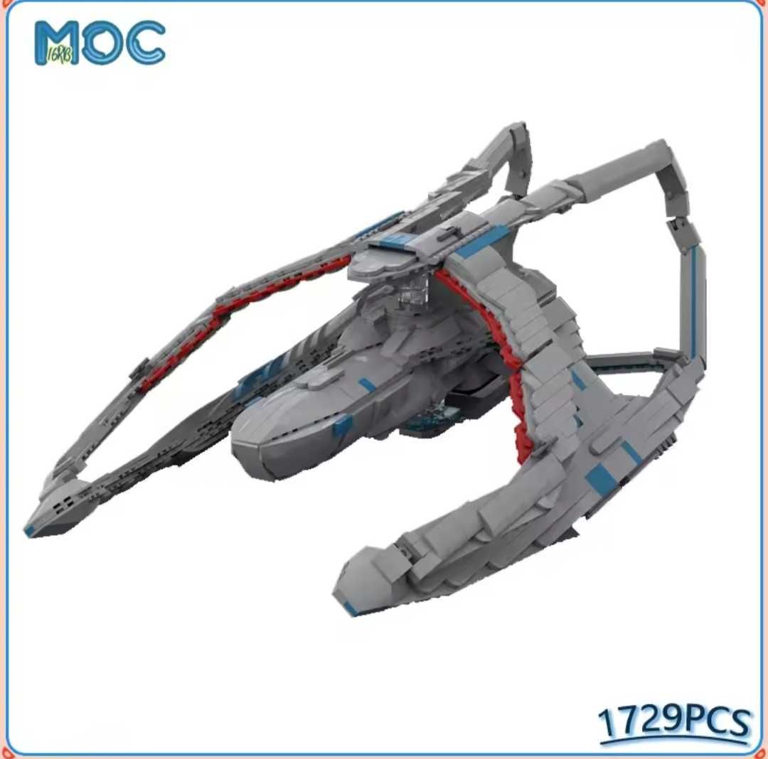 Andromeda Ascendant Lego compatible massive Starship Moc Constructor