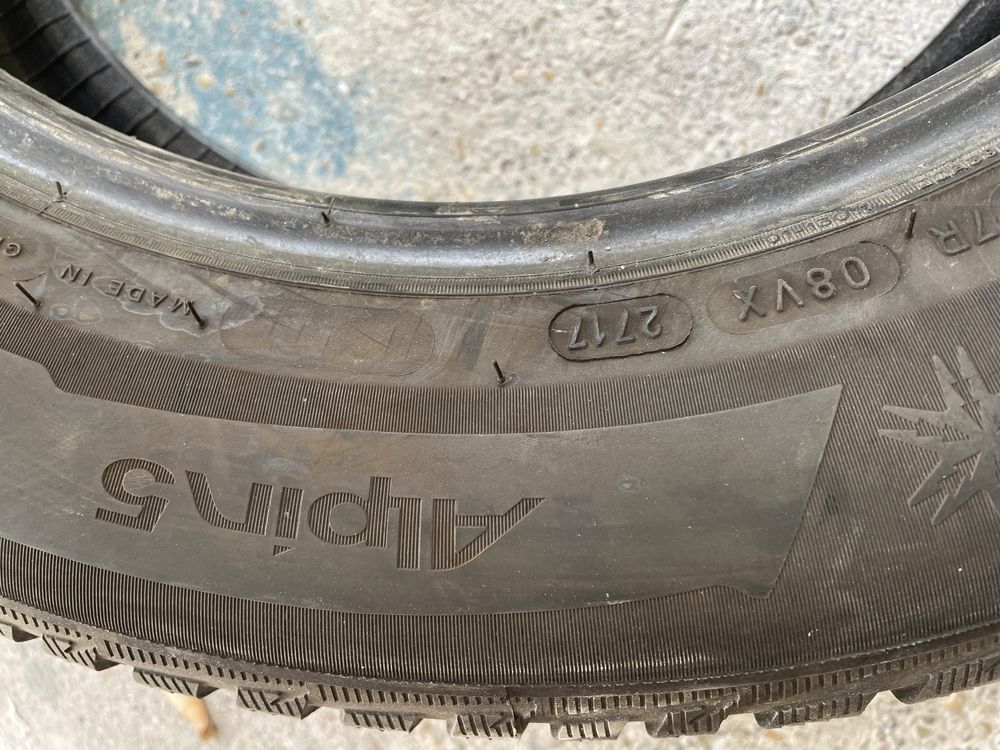Зимна гума Michelin Alpin5 205/60/16 dot2717 | 6mm