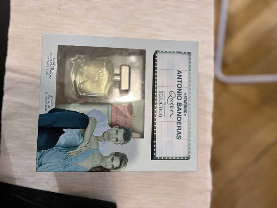 Vand set eau de toilette si body lotion Banderas Queen of Seduction