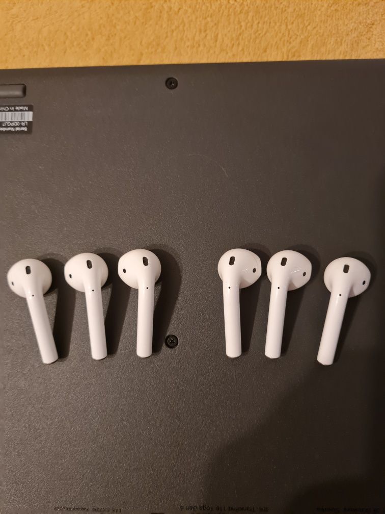 Casca airpods stanga-dreapta și case originale pt toate generatiiel