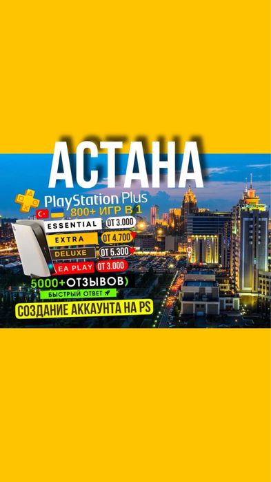 Цифровые игры для PS4 и PS5 XBOX Подписки PS PLUS EA PLAY