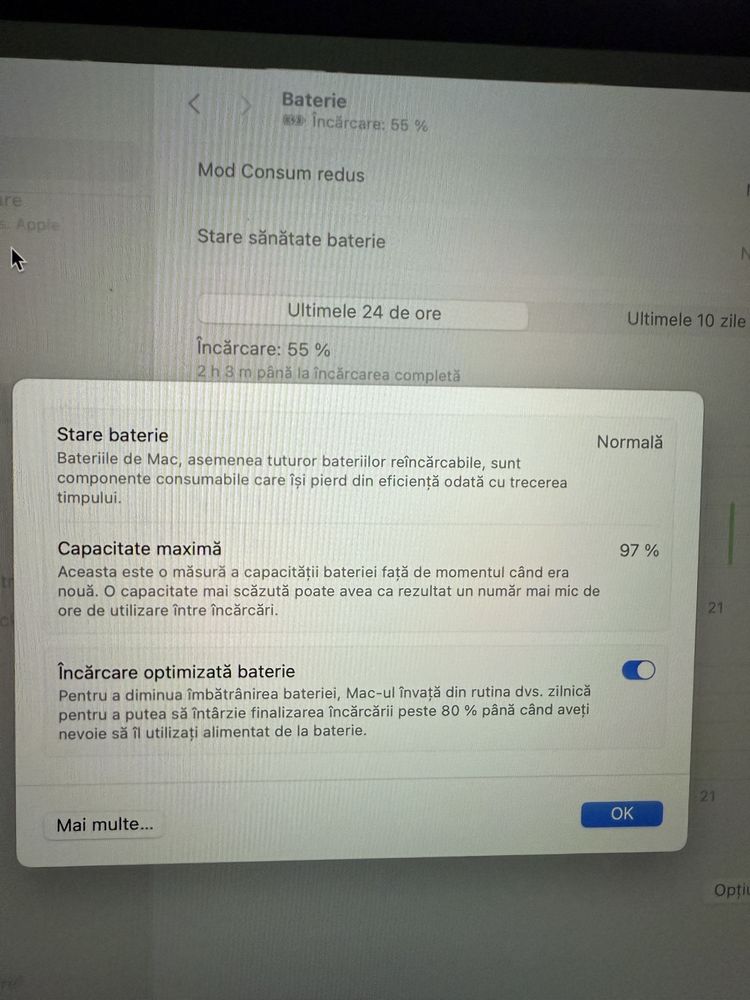 Laptop Apple MacBook Air 13-inch, True Tone, procesor Apple M1