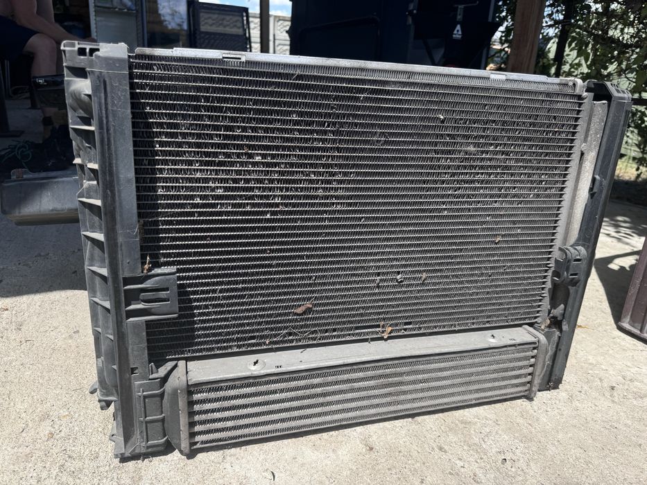 Ansamblu radiatoare intercooler radiator apa BMW E90 E91 E92 E93